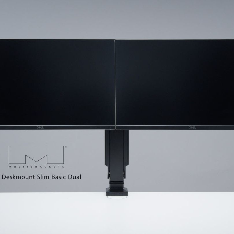Multibrackets M Deskmount Slim Basic Dual