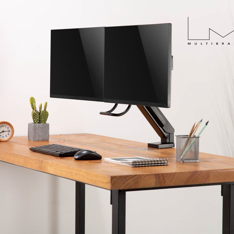 Multibrackets M Deskmount Slim Basic Dual
