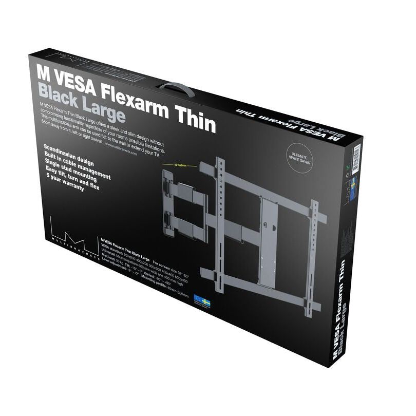 Multibrackets M VESA Flexarm Thin Black Large