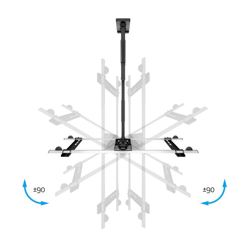 Multibrackets M VESA Flexarm Thin Black Large