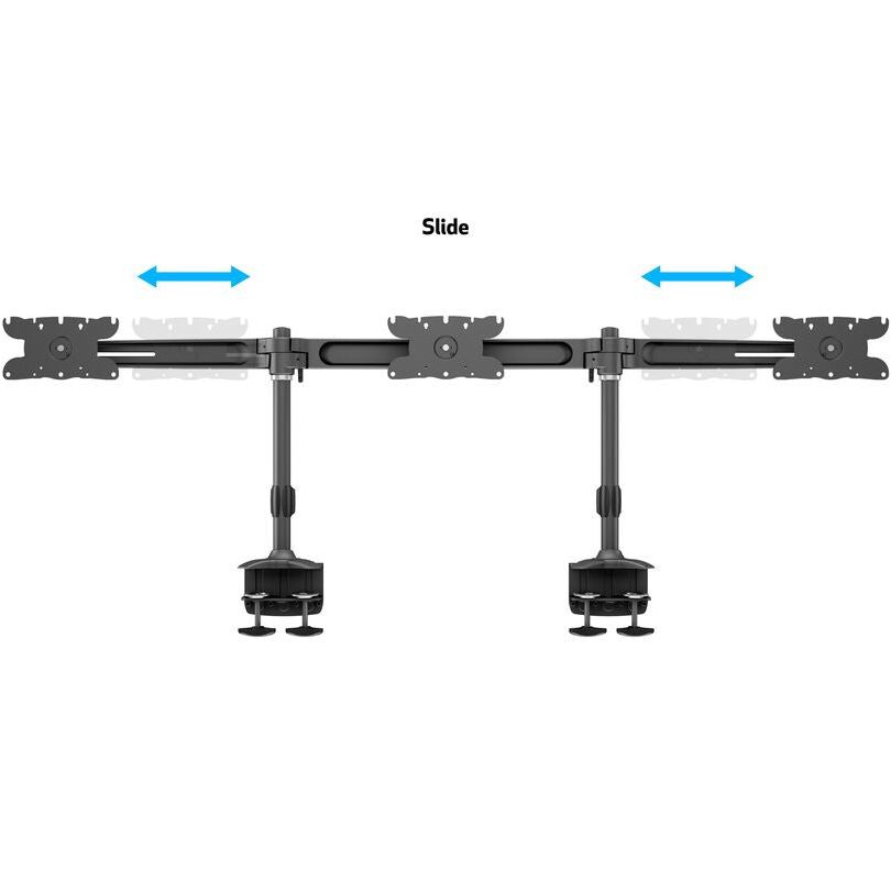 Multibrackets M VESA Desktopmount Triple Desk Clamp 24"-32"