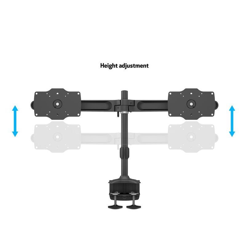 Multibrackets M VESA Desktopmount Dual Desk Clamp 24"-32"