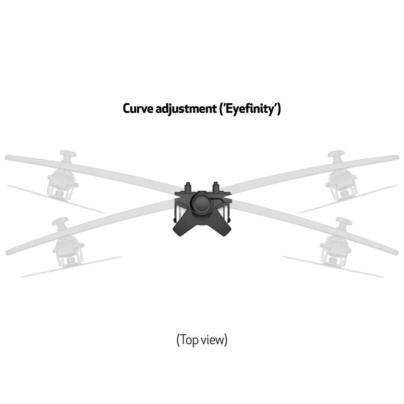Multibrackets M VESA Desktopmount Dual Desk Clamp 24"-32"