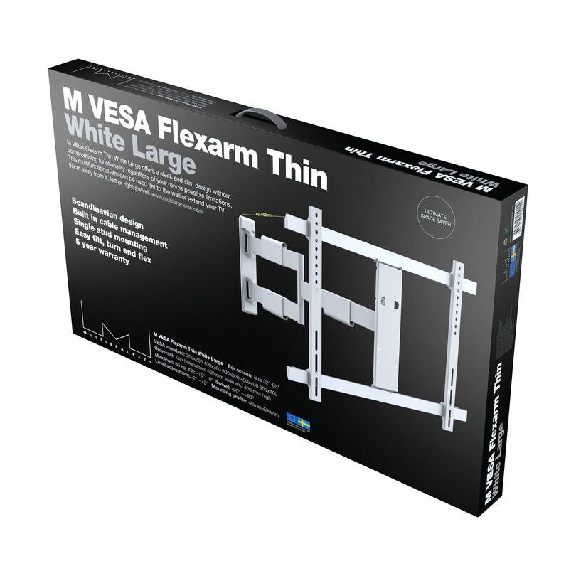 Multibrackets M VESA Flexarm Thin White Large