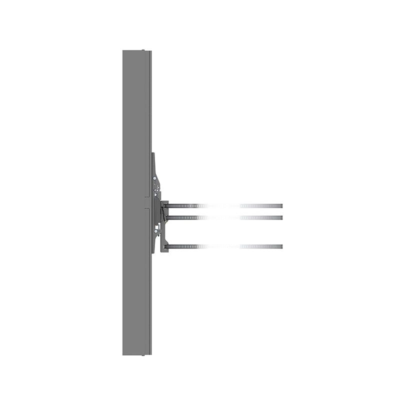 Multibrackets M Pro Series - Enclosure 55" High Brightness Column Medium Black