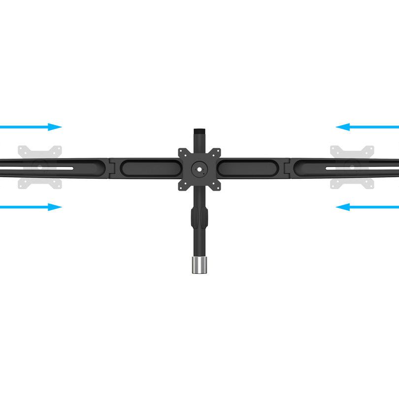 Multibrackets M VESA Desktopmount Triple Stand 15"-24" Expansion Kit