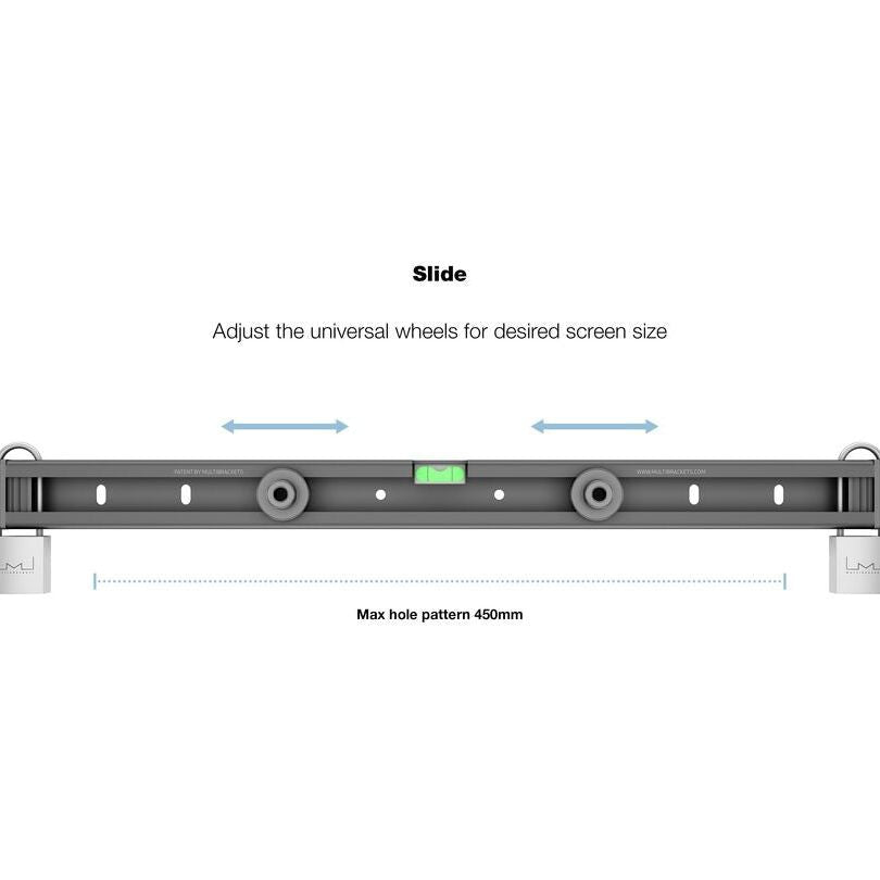 Multibrackets M Universal Public Wallmount Black Small