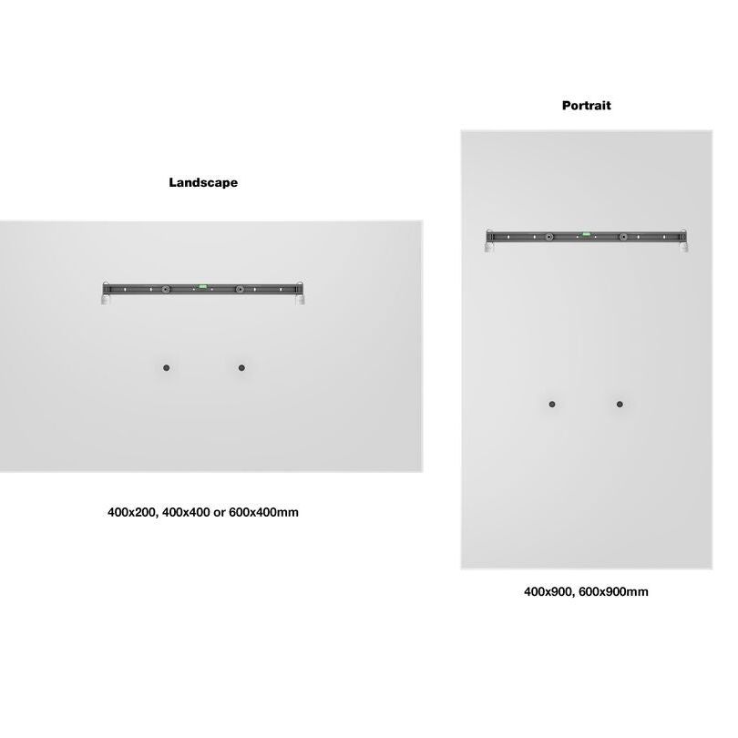 Multibrackets M Universal Public Wallmount Black Medium