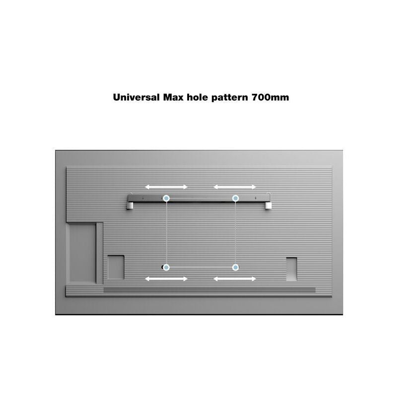Multibrackets M Universal Public Wallmount Black Medium
