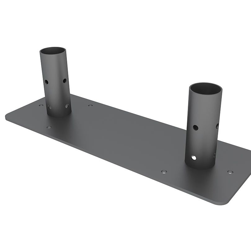 Multibrackets M Pro Series - Bolt Down Dual Pole Plate