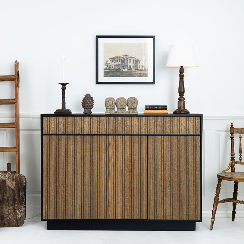Multibrackets M AV-Cabinet TV-Lift 55" Design Walnut