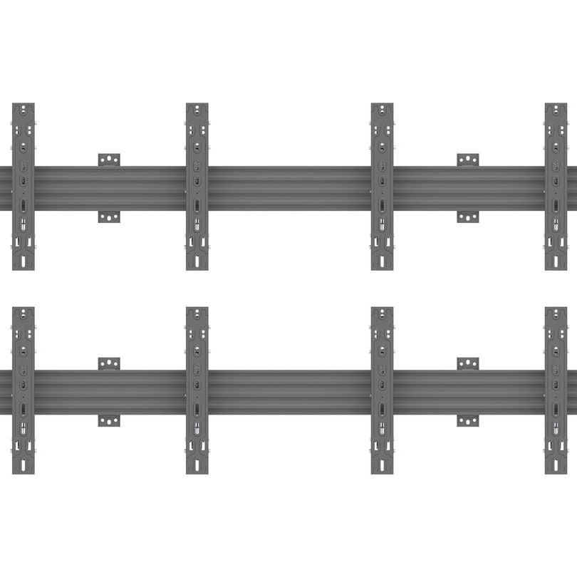 Multibrackets M Wallmount Pro MBW2Ux2 Push In Pop Out Black
