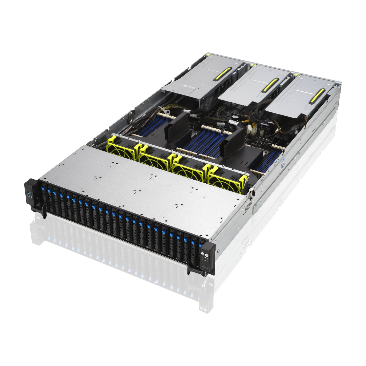ASUS RS720A-E11-RS24U Socket SP3 Rack (2U) Silver