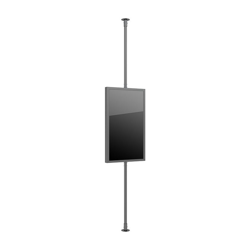 Multibrackets M Pro Series - Enclosure 55" Floor to Ceiling Medium Black