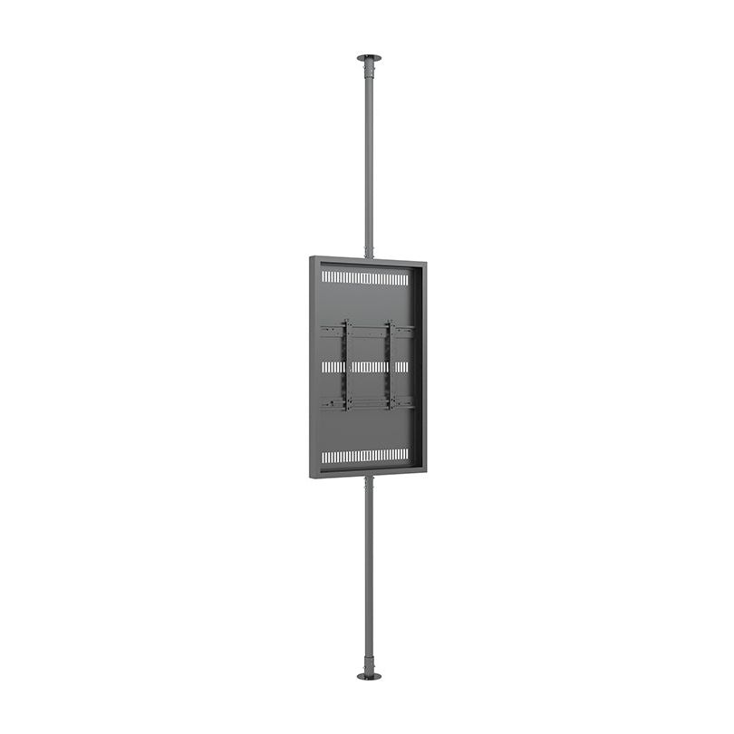 Multibrackets M Pro Series - Enclosure 55" Floor to Ceiling Medium Black
