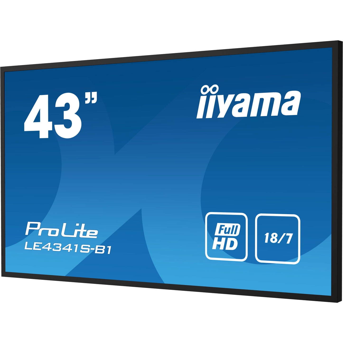 iiyama ProLite LE4341S-B1 42" Digital Signage IPS Full HD Display with 18/7 Operation