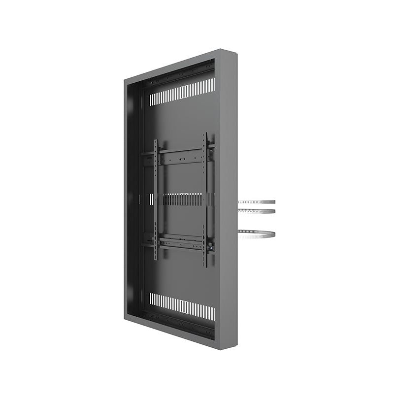Multibrackets M Pro Series - Enclosure 55" High Brightness Column Medium Black