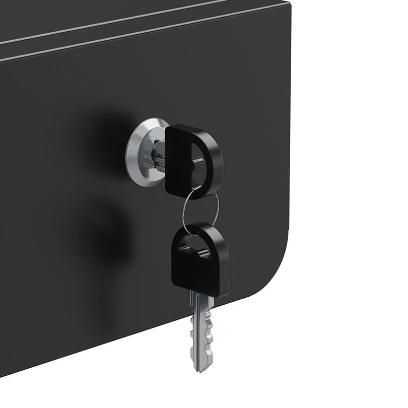 Multibrackets M Under Desk Drawer Lockable, Black