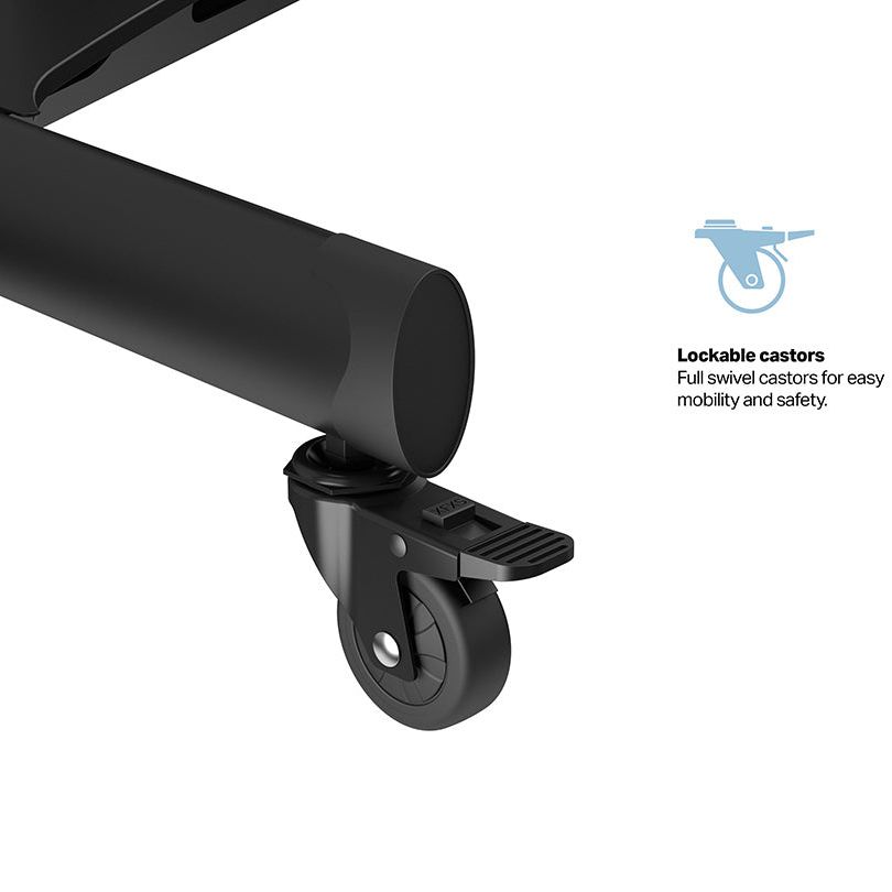 Multibrackets M Motorized Public Floorstand Single Pillar 170 HD