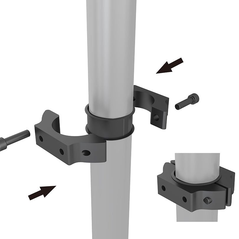 Multibrackets M Menu Board Mount Pro MBC4X1U VESA Fixed 300