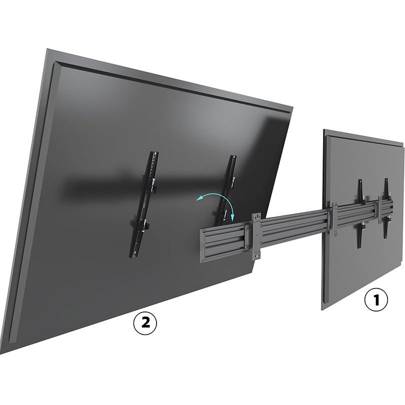 Multibrackets M Wallmount Pro MBW2UHD Fixed Black