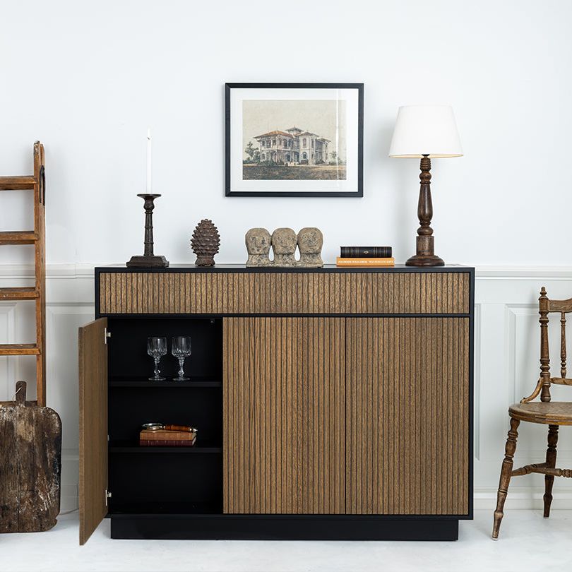 Multibrackets M AV-Cabinet TV-Lift 55" Design Walnut