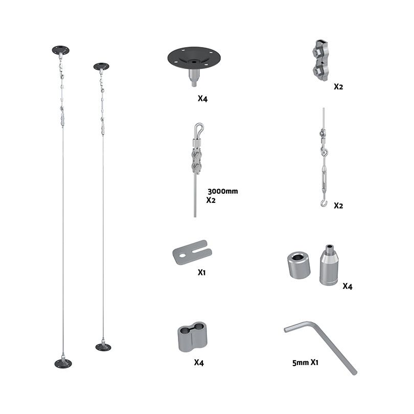 Multibrackets M Pro Series - Wire Kit 3000mm