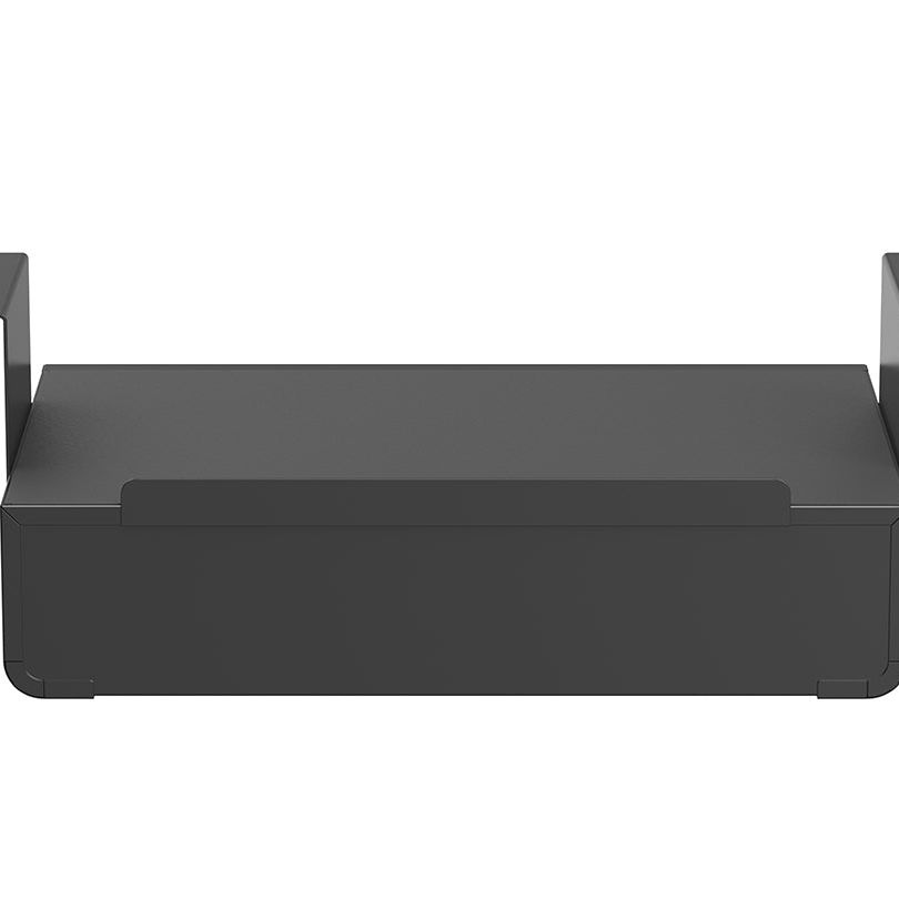 Multibrackets M Under Desk Drawer Lockable Black with Shelf