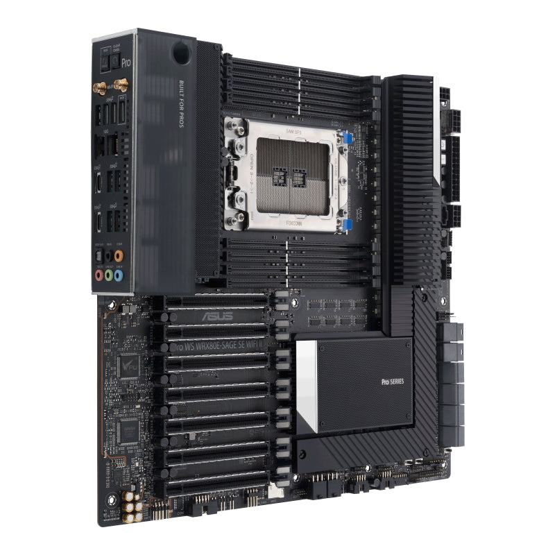 ASUS Pro WS WRX80E-SAGE SE WIFI II AMD WRX80 Socket sWRX8 Extended ATX