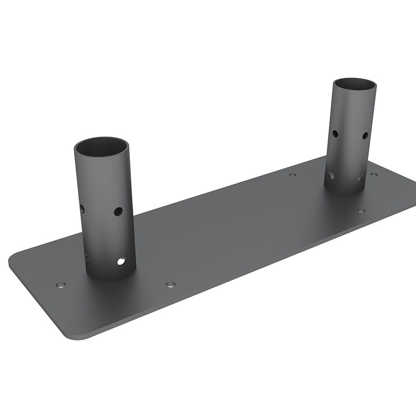 Multibrackets M Pro Series - Bolt Down Dual Pole Plate