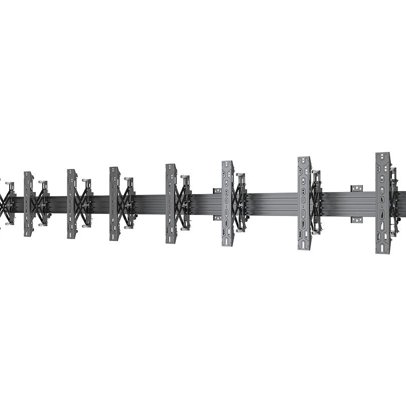 Multibrackets M Wallmount Pro MBW4X1U Push In Pop Out Black*