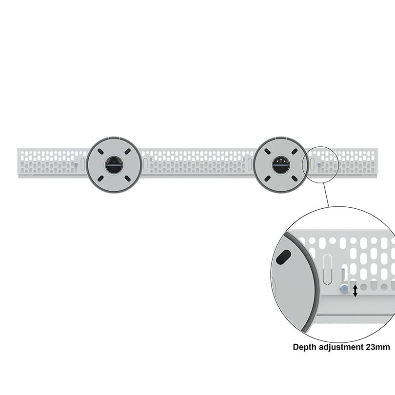 Multibrackets M Pro Series Enclosure 75" Floor to Ceiling Medium White