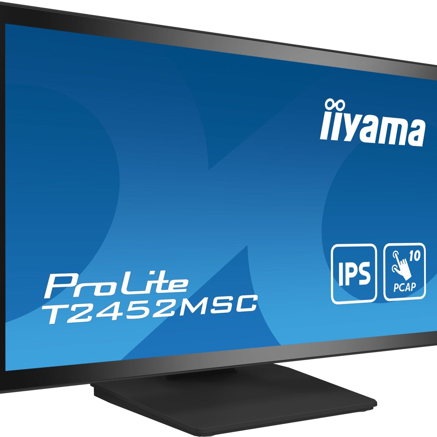 iiyama ProLite T2452MSC-B1 computer monitor 60.5 cm (23.8") 1920 x 1080 pixels Full HD LCD Touchscreen Multi-user Black