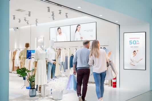 Explore the Impact of Retail Digital Signage by using Sharp / NEC M Series Large Format Displays