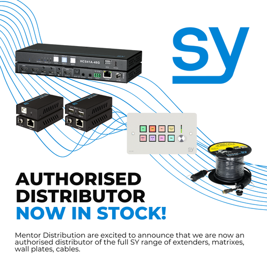 Mentor Distribution Announces UK & Ireland Partnership with SY Electronics