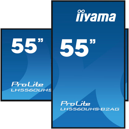 iiyama ProLite LH5560UHS-B2AG 55" 4K UHD Professional Digital Signage Display