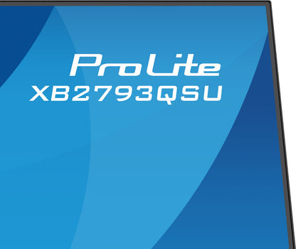 iiyama ProLite XB2793QSU-B1 computer monitor 68.6 cm (27") 2560 x 1440 pixels Quad HD LED Black