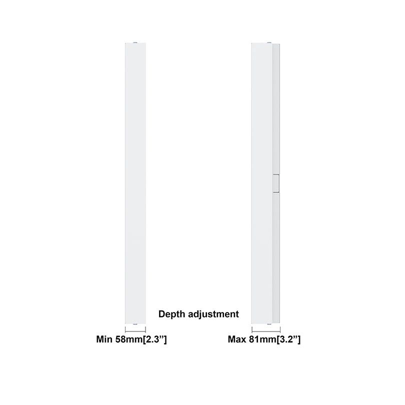 Multibrackets M Pro Series Enclosure 32" Wall Slim Small White