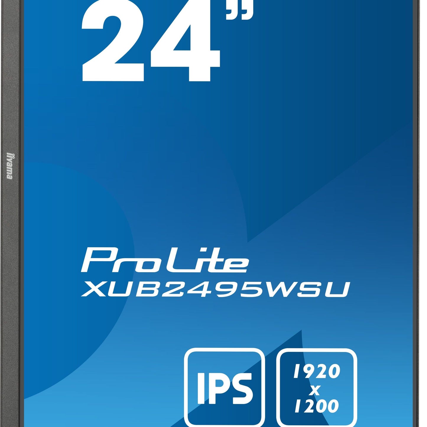 iiyama ProLite XUB2495WSU-B7 computer monitor 61 cm (24") 1920 x 1200 pixels 4K Ultra HD LED Black