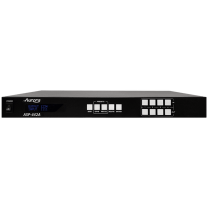 Aurora Multimedia ASP-442A 4x4 HDMI 2.0A Matrix 4K60Hz UHD