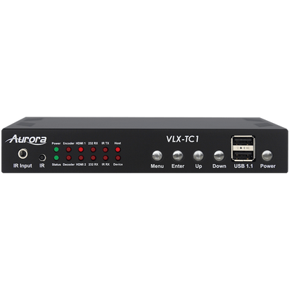 Aurora VLX-TC1-CF 4K 1Gbps AV-over-IP Transceiver Box