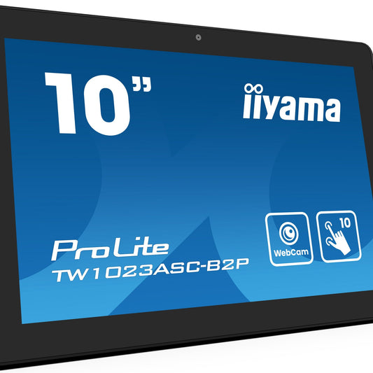iiyama ProLite TW1023ASC-B2P 10.1" Touch Panel PC with AndroidOS, PoE and Built-in Camera/Mic