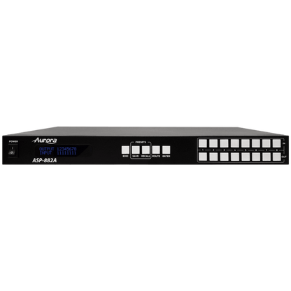 Aurora Multimedia ASP-882A 8x8 HDMI 2.0A Matrix 4K60Hz UHD