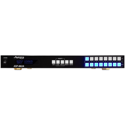 Aurora Multimedia ASP-882A 8x8 HDMI 2.0A Matrix 4K60Hz UHD