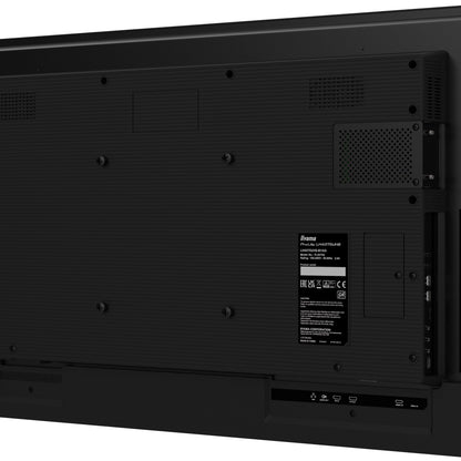 iiyama LH4365UHSB-B1 Signage Display Kiosk design 108 cm (42.5") LED Wi-Fi 800 cd/m² 4K Ultra HD Black Built-in processor Android 11 24/7