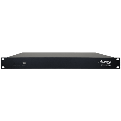Aurora DTX-3232D 32x32 all-digital Dante DSP