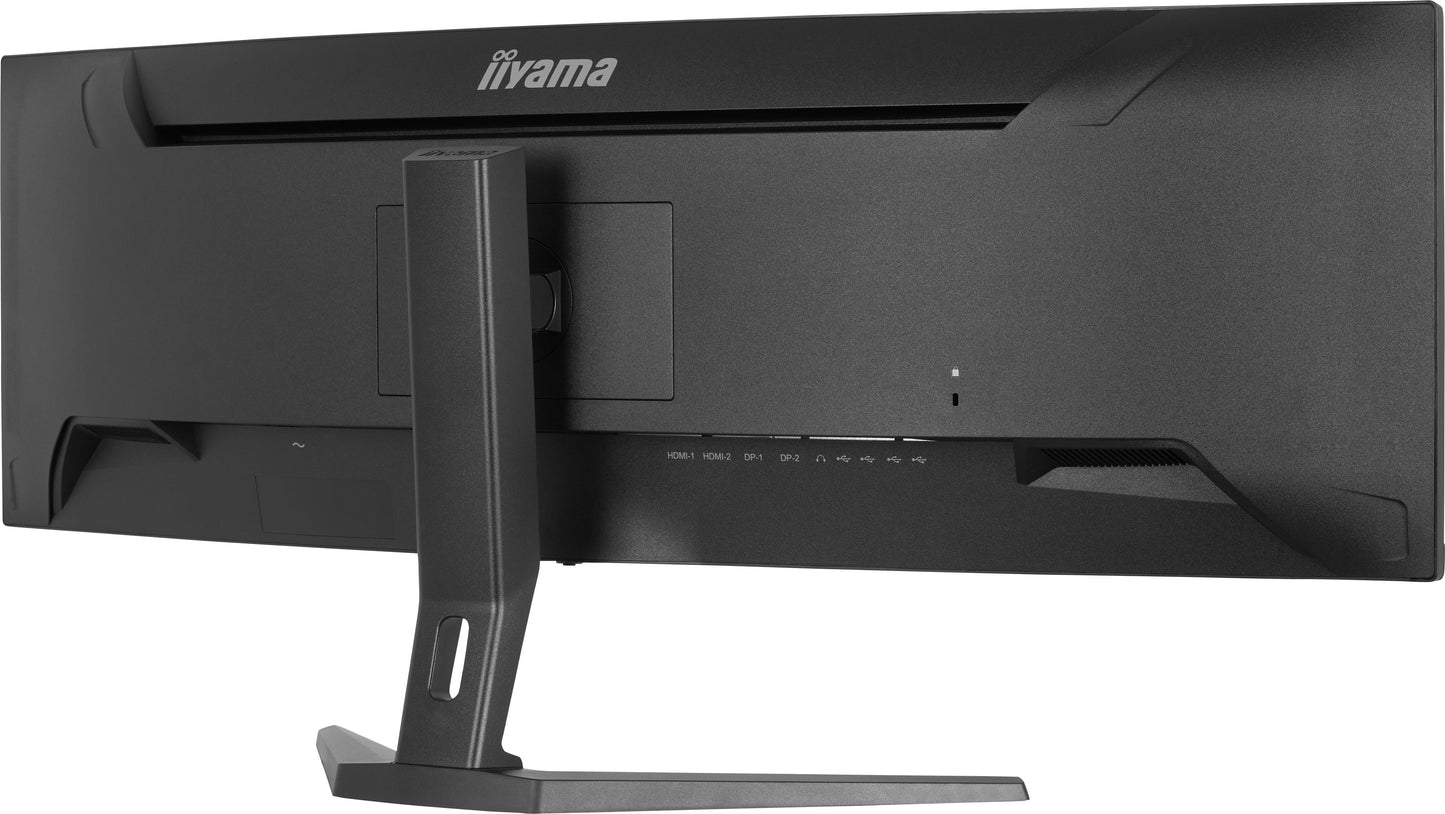 iiyama XCB4594DQSU-B1 computer monitor 111.8 cm (44") 5120 x 1440 pixels Dual QHD LED Black
