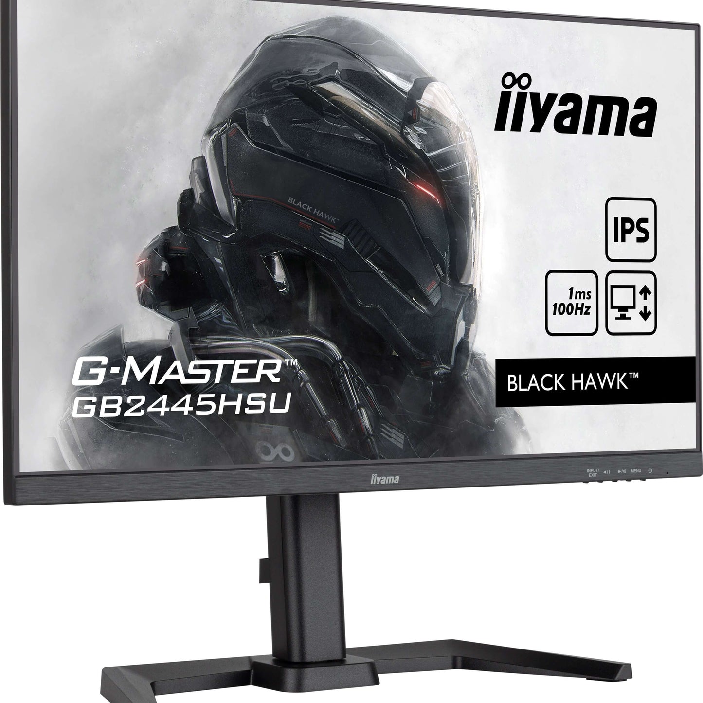 iiyama G-MASTER GB2445HSU-B2 LED display 60.5 cm (23.8") 1920 x 1080 pixels Full HD Black
