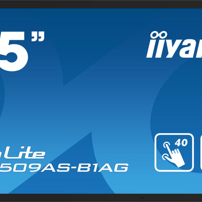 iiyama ProLite TF5539AS-B1AG 55" PCAP Edge-to-Edge 4K UltraHD Interactive Touchscreen with Android OS