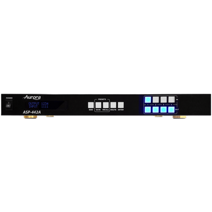 Aurora Multimedia ASP-442A 4x4 HDMI 2.0A Matrix 4K60Hz UHD